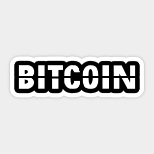 Bitcoin - Cryptocurrency - Blockchain - Investment Sticker